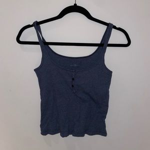 Blue Gray Brandy Melville Tank Top
